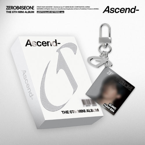 ZEROBASEONE - ASCEND (LENTICULAR KEYRING VER.)