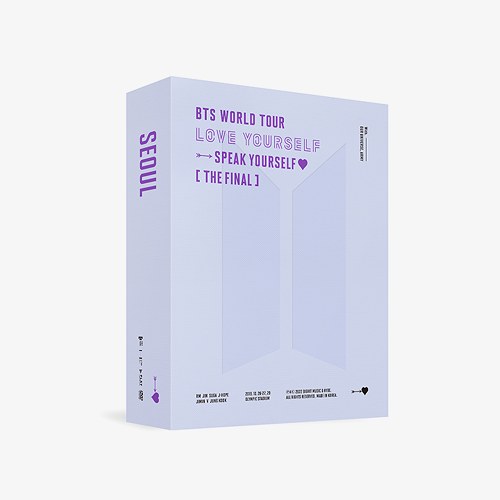 BTS - WORLD TOUR LOVE YOURSELF: SPEAK YOURSELF (THE FINAL) DVD