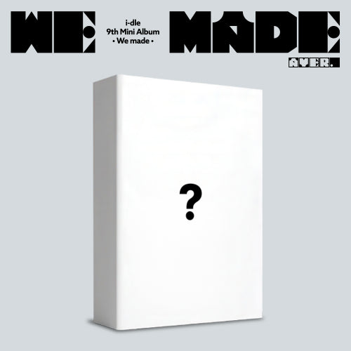 PRE-ORDER - I-DLE - WE MADE (A VER.)