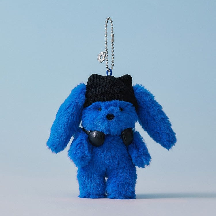 NEWJEANS X COLLER BUNNY PLUSH KEYRING (BLUE)