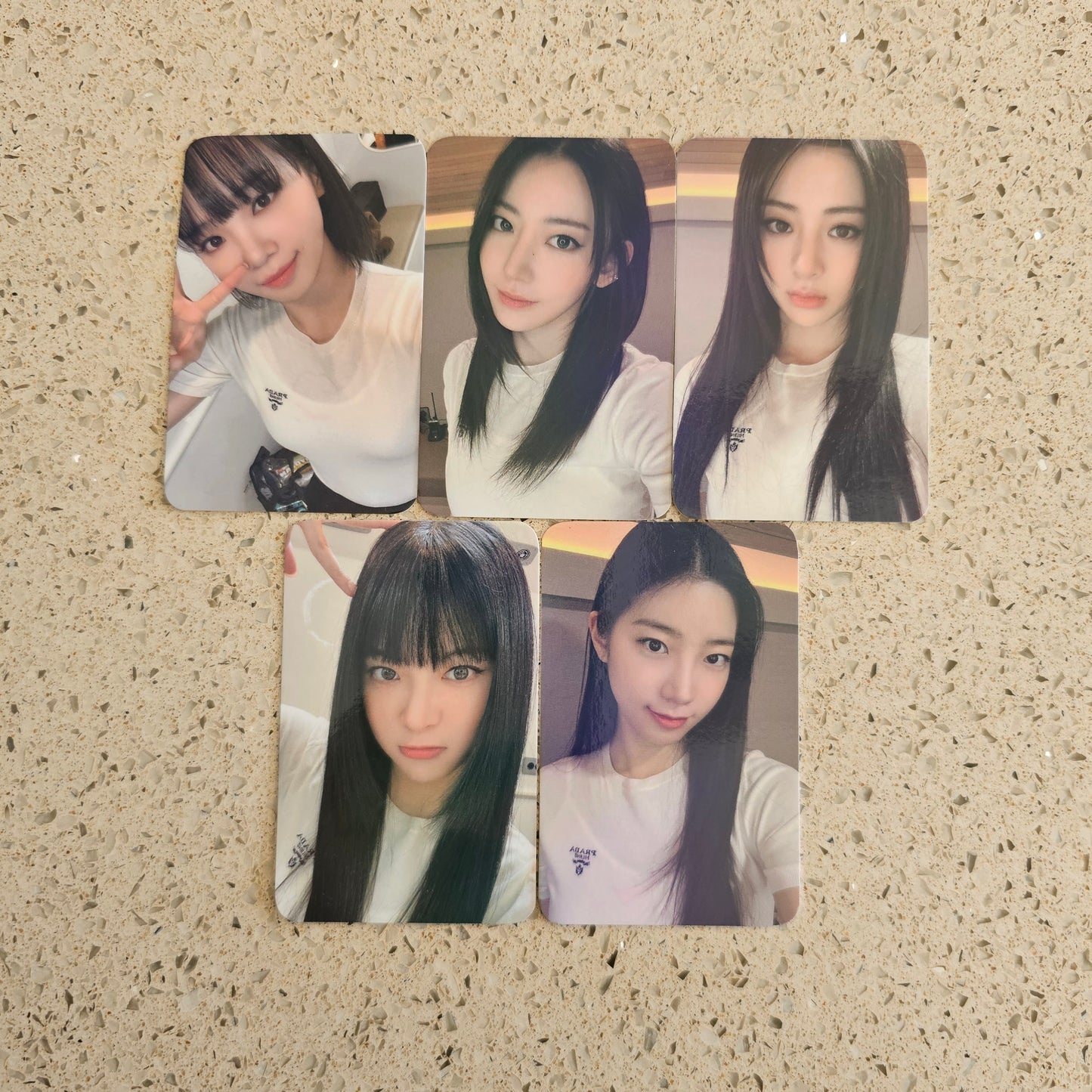 LE SSERAFIM - UNFORGIVEN MUSIC KOREA HOLOGRAPHIC POB PHOTOCARDS