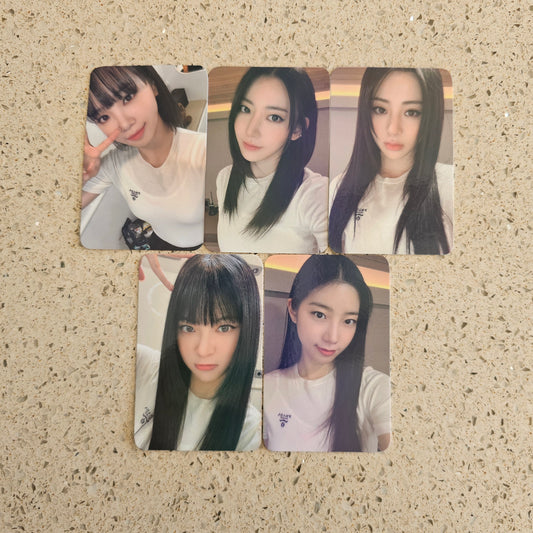 LE SSERAFIM - UNFORGIVEN MUSIC KOREA HOLOGRAPHIC POB PHOTOCARDS