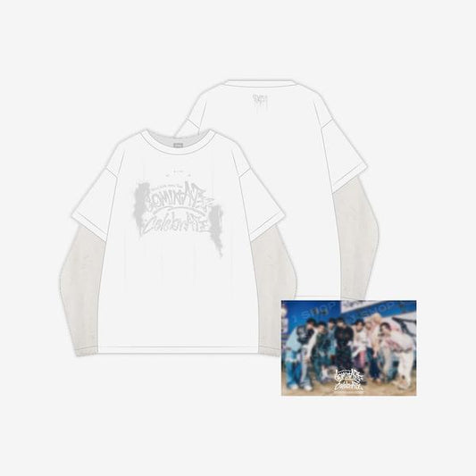 PRE-ORDER - STRAY KIDS - DOMINATE : CELEBRATE WORLD TOUR OFFICIAL MD LAYERED LONG SLEEVE