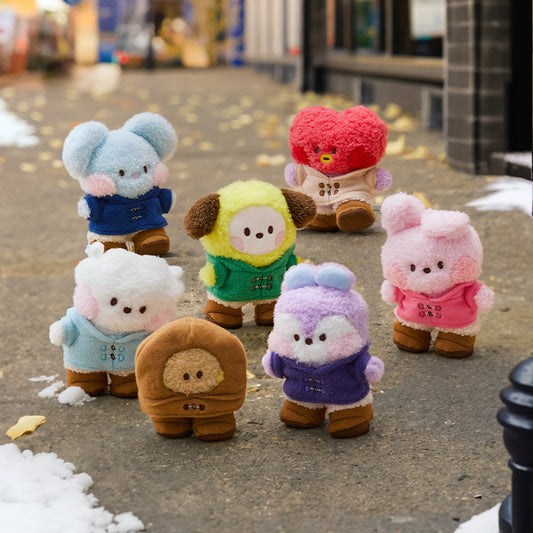 BT21 - BOOTS EDITION MINI MININI DOLL KEYRING