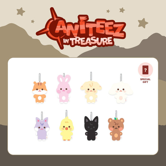 ATEEZ - ANITEEZ IN TREASURE OFFICIAL MD FLAT FER PLUSH