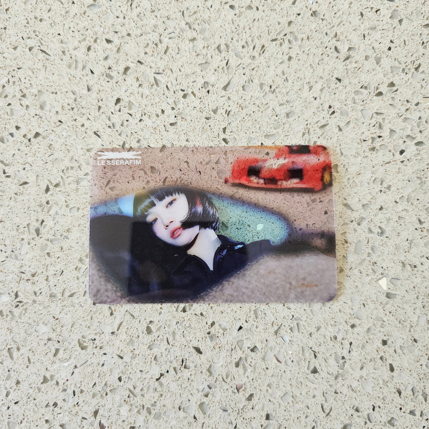 LE SSERAFIM - FEARLESS MUSIC KOREA POB TRANSPARENT PHOTOCARDS