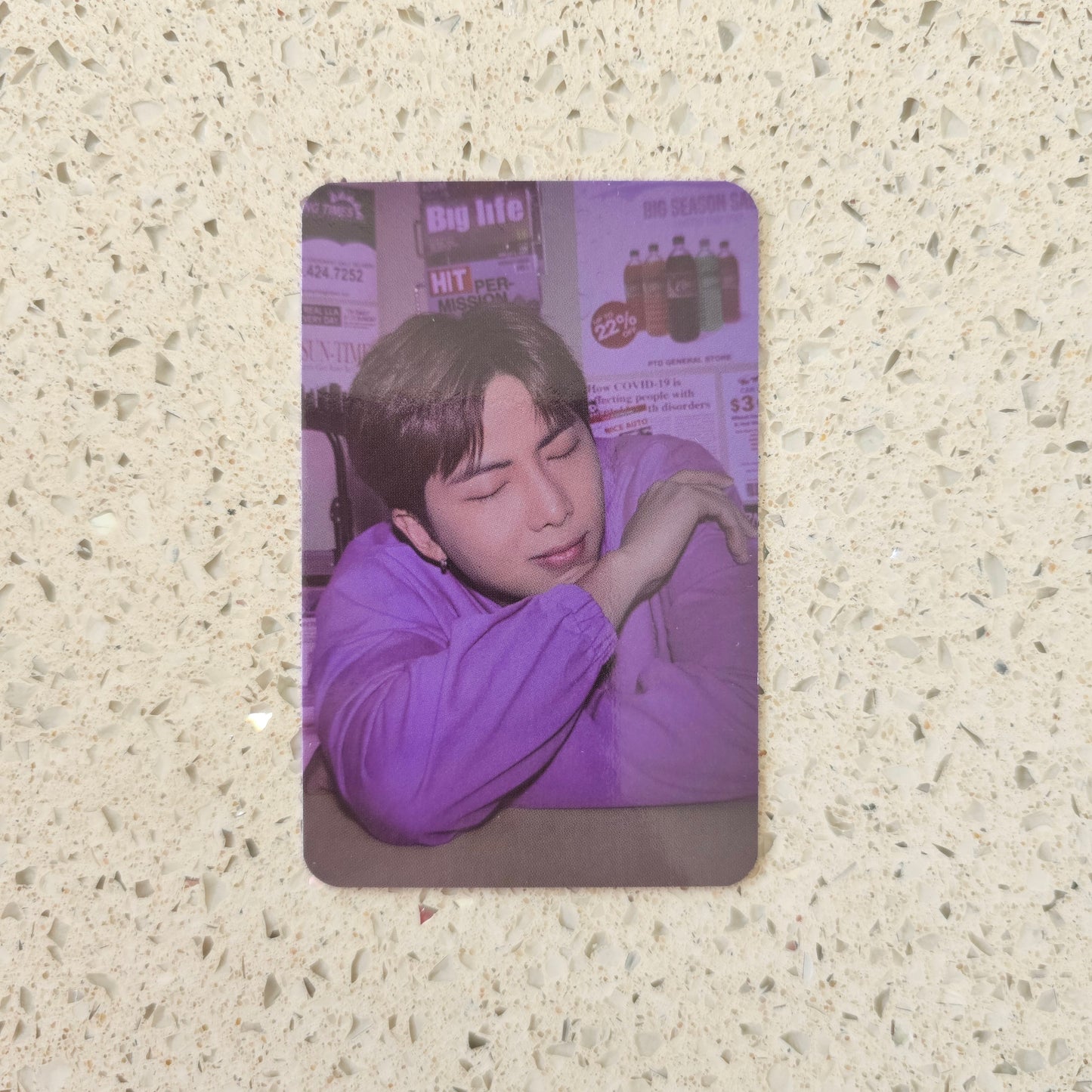 BTS - PERMISSION TO DANCE ON STAGE - LIVE MUSIC KOREA POB PHOTOCARDS