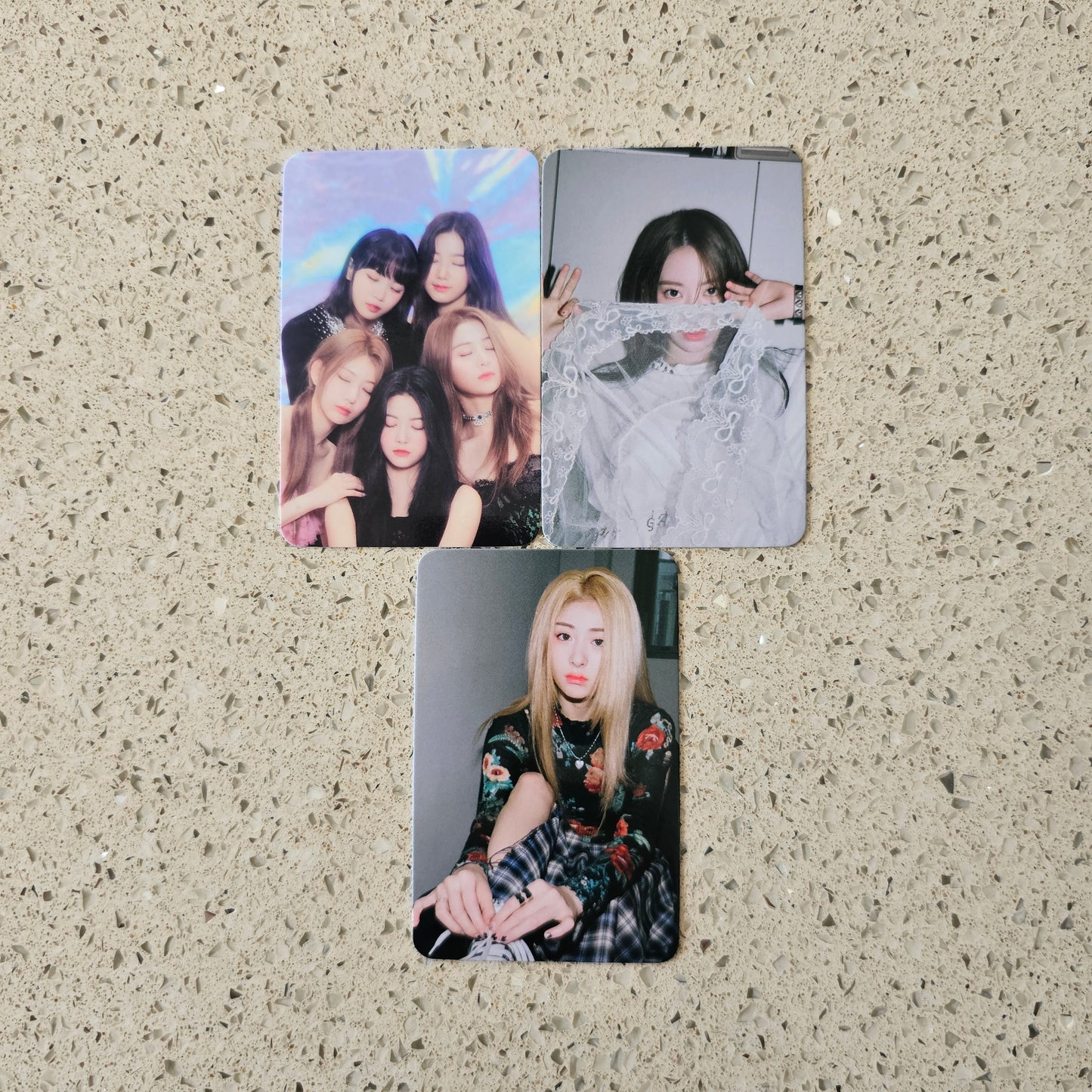 LE SSERAFIM - ANTIFRAGILE MUSIC KOREA POB PHOTOCARDS