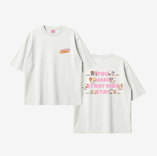 PRE-ORDER - STRAY KIDS SKZOO X SANRIO - T-SHIRT