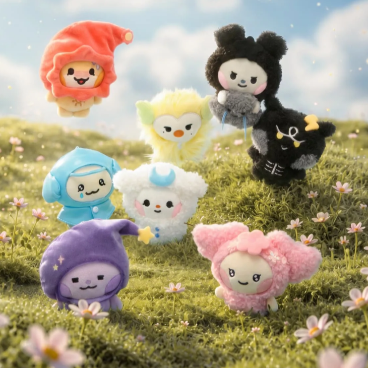 PRE-ORDER - ATEEZ - MIGHTEEZ BERRY BREEZY FAIRY WEATHER PLUSH KEYRING
