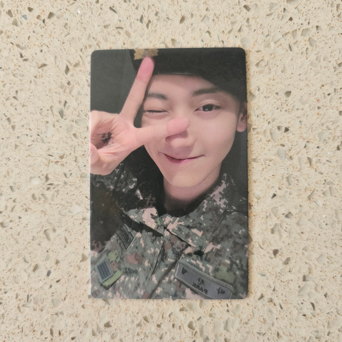 EXO CHANYEOL - MILITARY A SONG OF MEISSA PHOTOCARDS