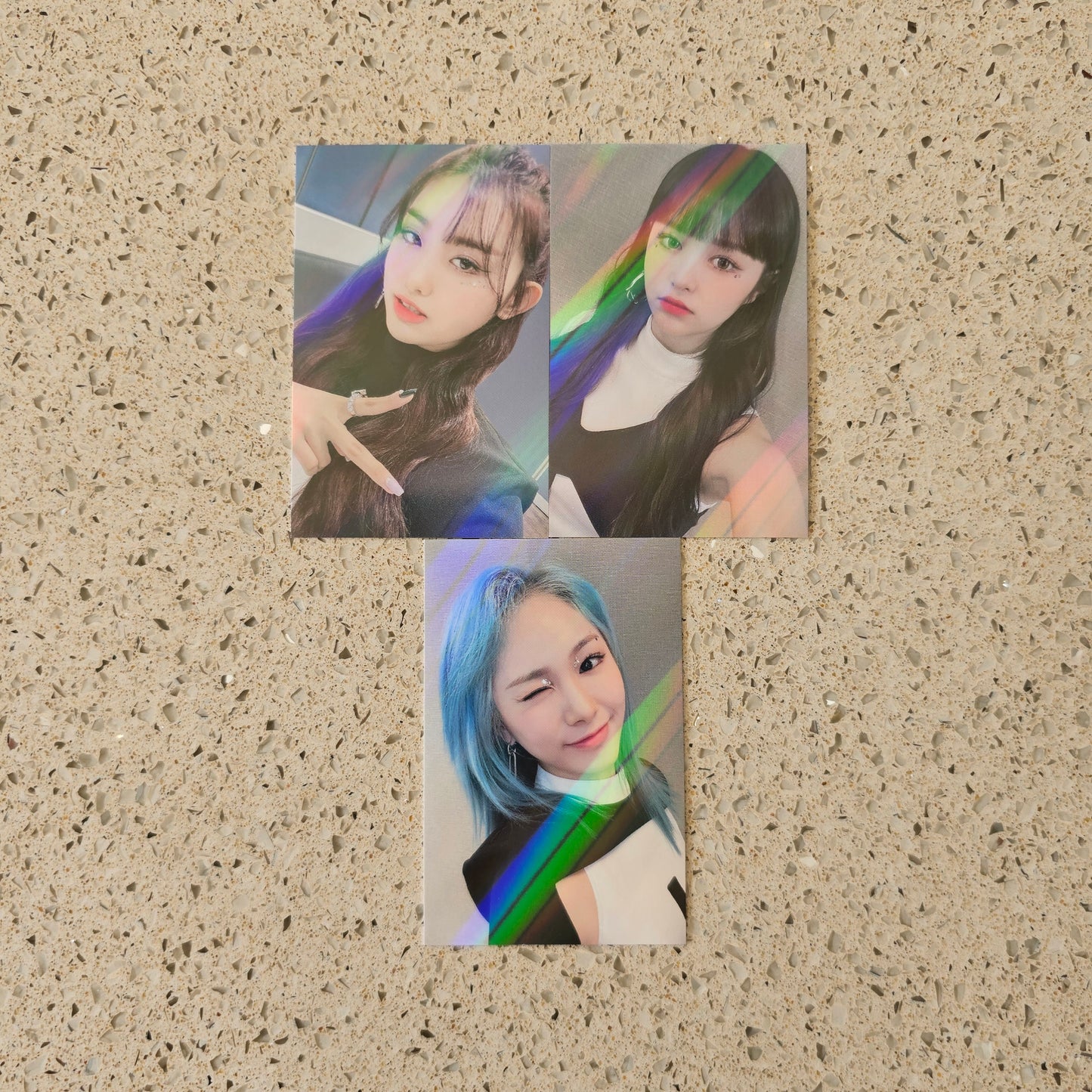 EVERGLOW - LAST MELODY MAKESTAR POB HOLOGRAPHIC PHOTOCARDS