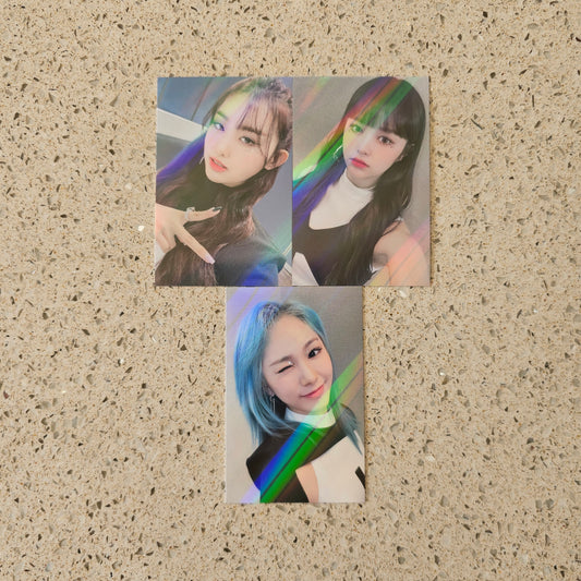 EVERGLOW - LAST MELODY MAKESTAR POB HOLOGRAPHIC PHOTOCARDS