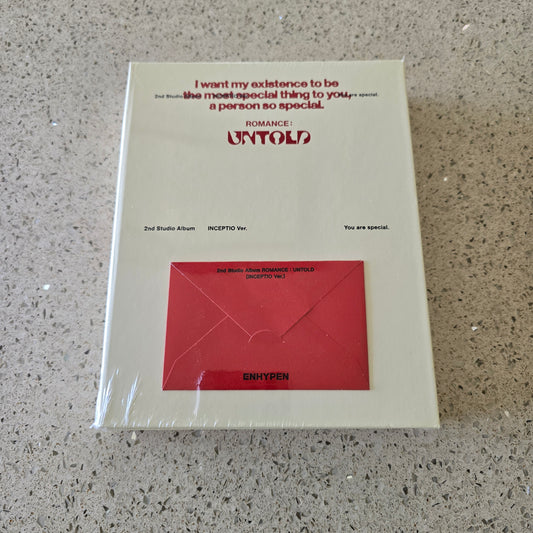 [DAMAGED] ENHYPEN - ROMANCE: UNTOLD (INCEPTIO VER.)