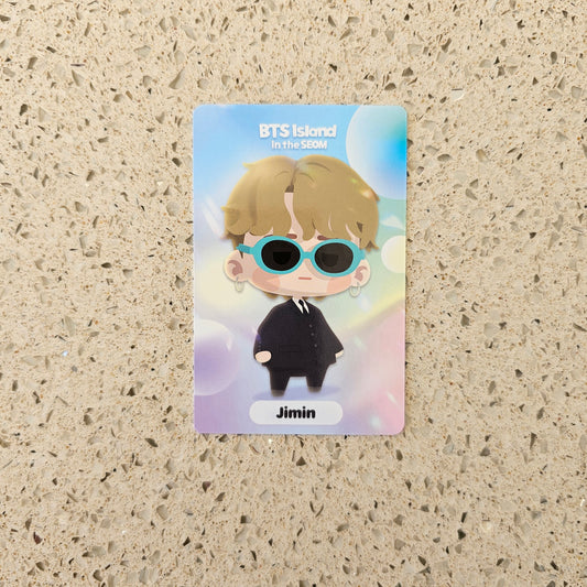 BTS ISLAND IN THE SEOM WEVERSE SHOP COUPON PHOTOCARD (JIMIN VER.)