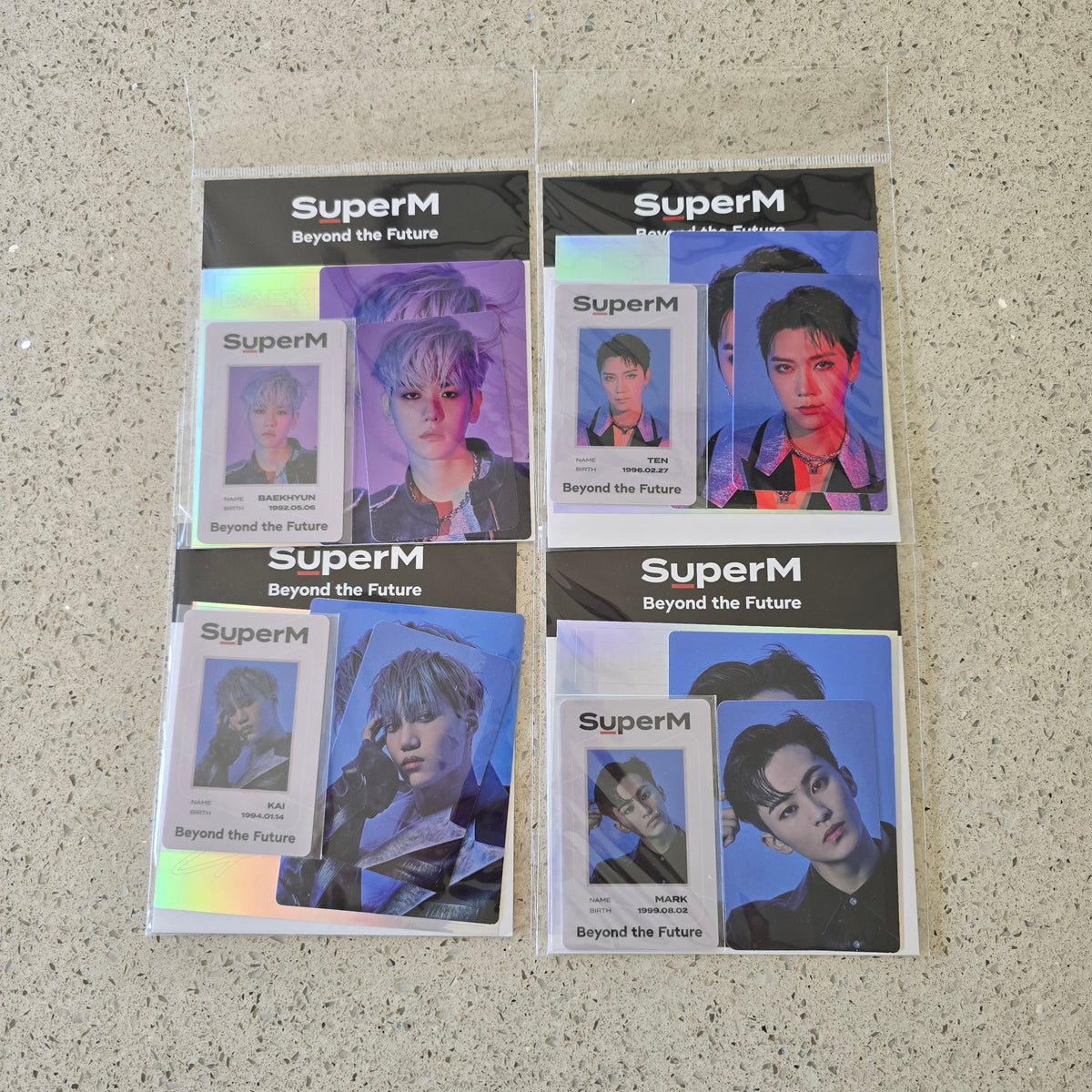 SUPERM - BEYOND THE FUTURE ID PHOTO SET