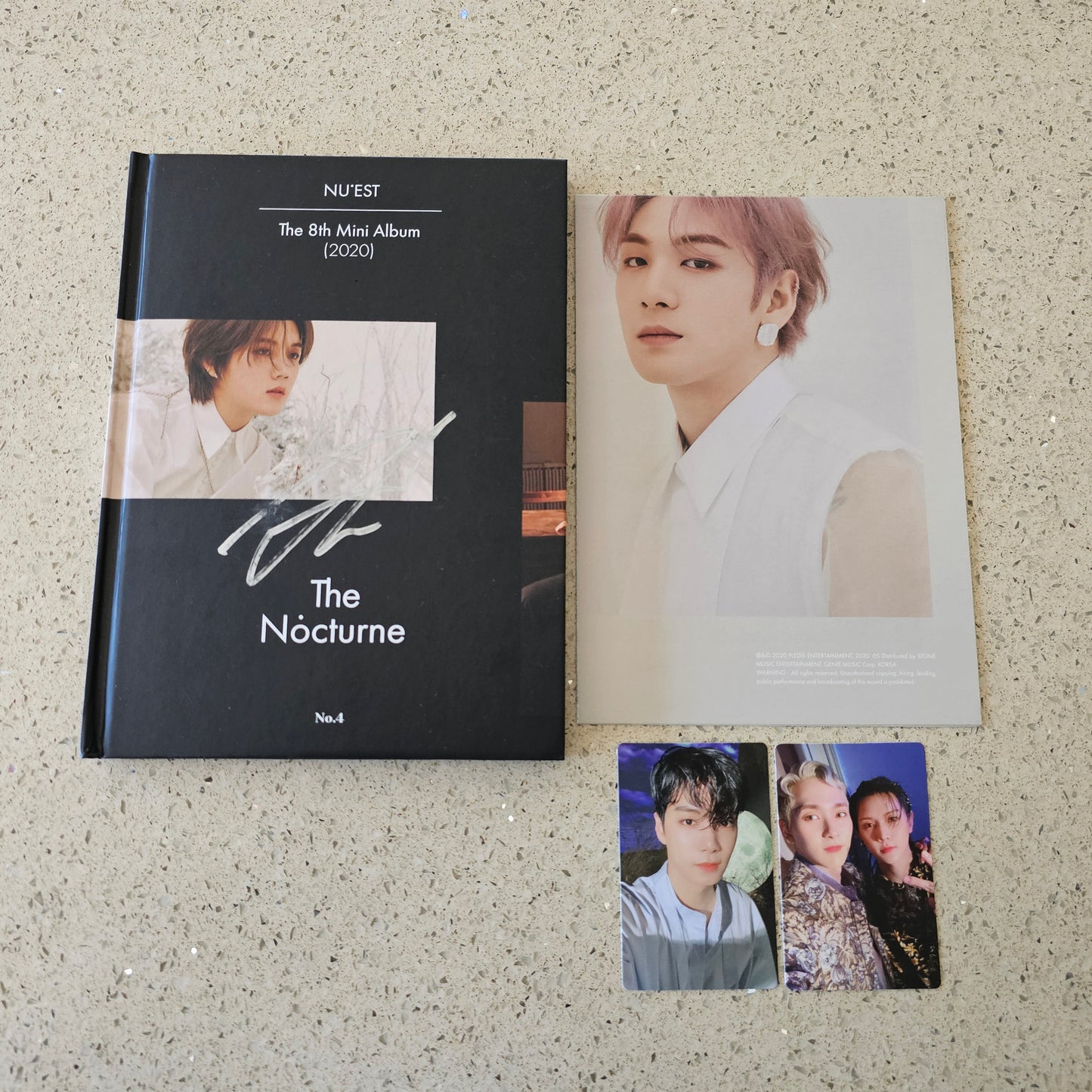 [SIGNED] NU'EST - THE NOCTURNE (OFFICIAL SIGNED BY REN)
