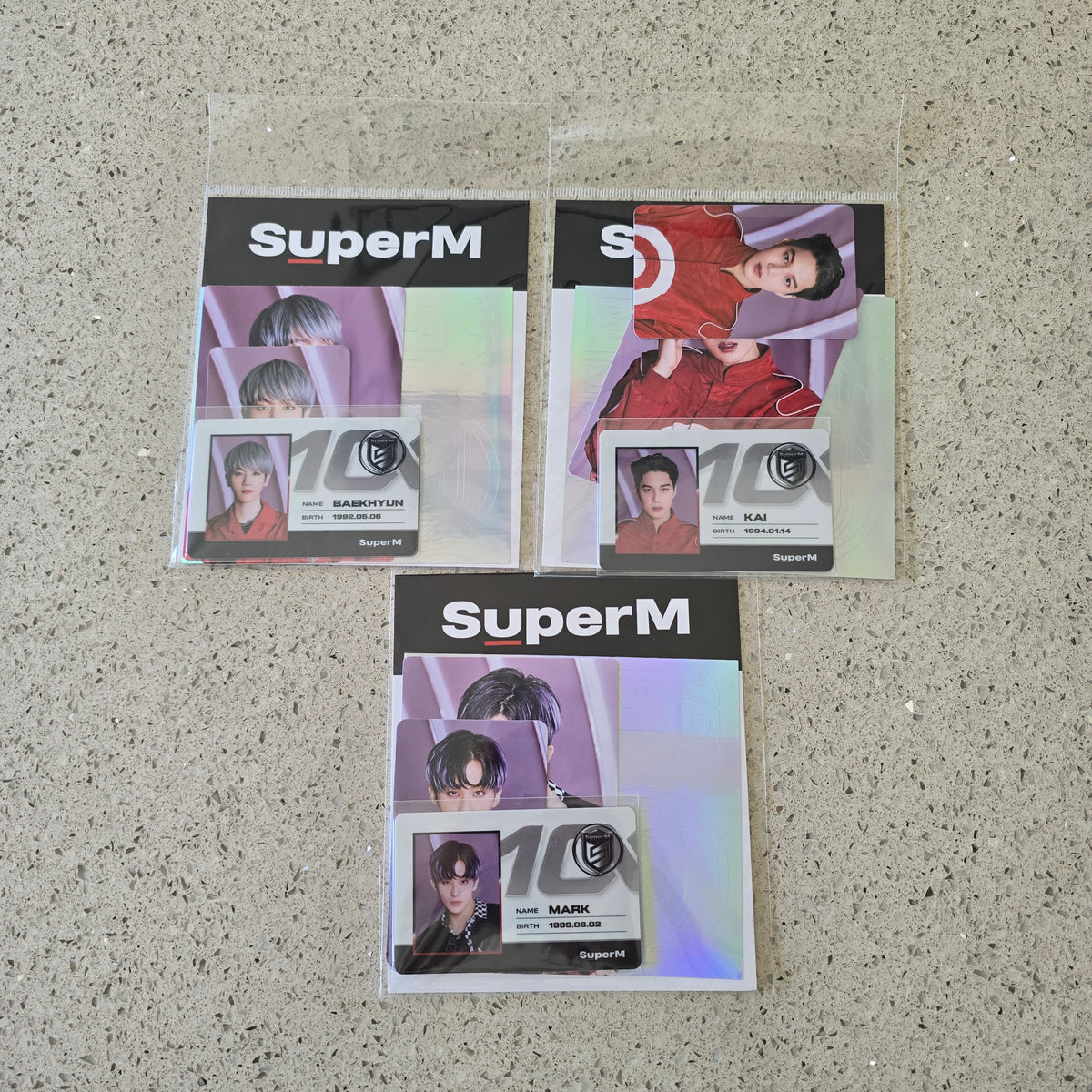 SUPERM ID PHOTO SET