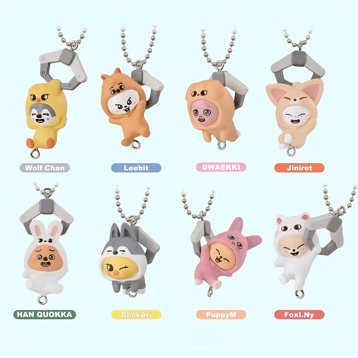 STRAY KIDS - SKZOO PINCH & CONNECT TOY WORLD GASHAPON