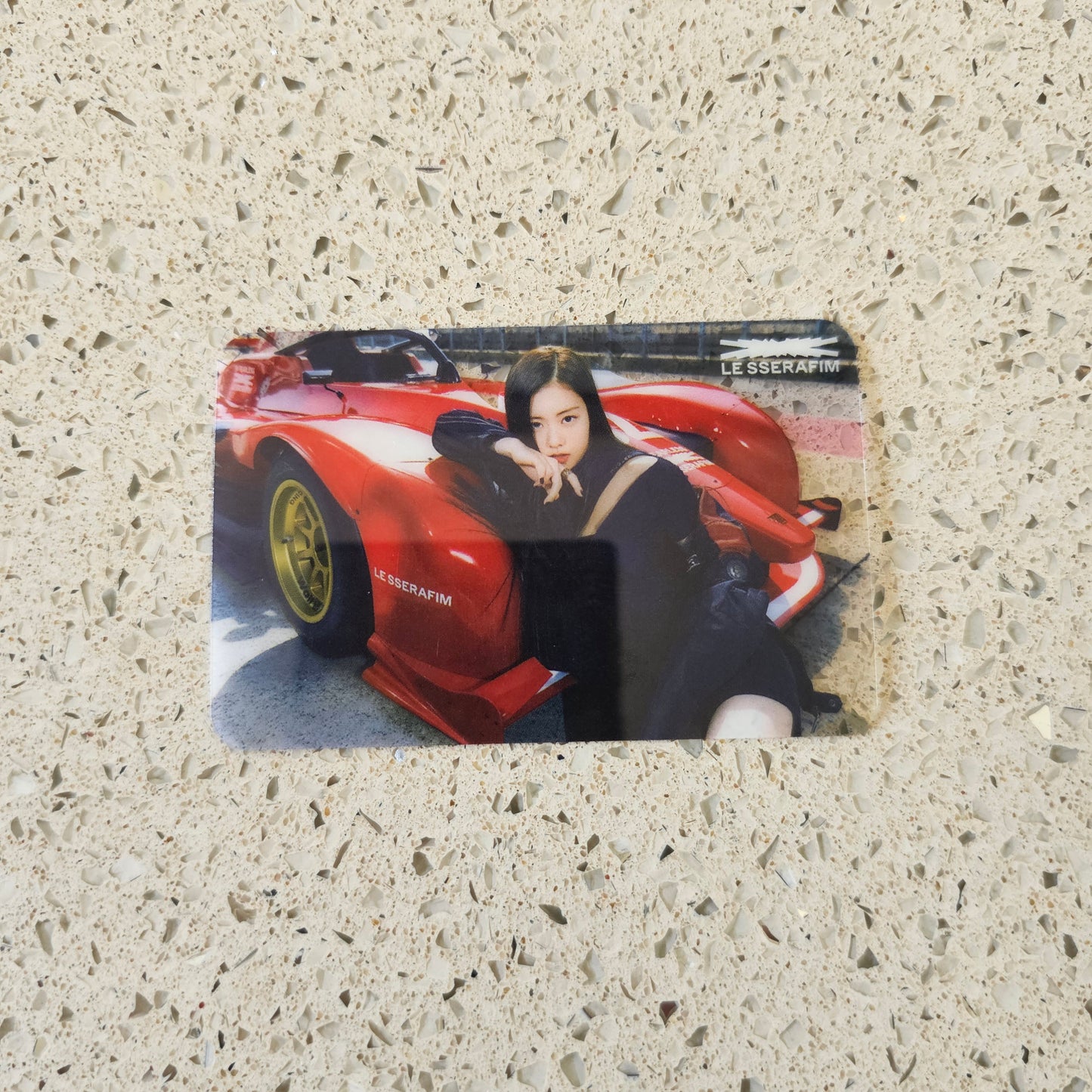 LE SSERAFIM - FEARLESS MUSIC KOREA POB TRANSPARENT PHOTOCARDS