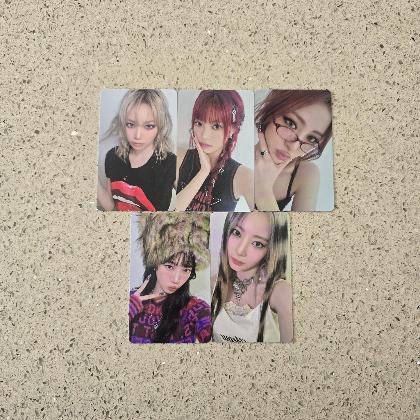 LE SSERAFIM - CRAZY MUSIC KOREA LUCKY DRAW PHOTOCARDS