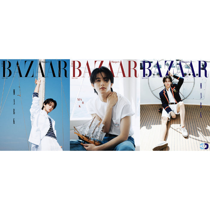 PRE-ORDER - NCT MARK - BAZZAR MAGAZINE APRIL 2026 ISSUE