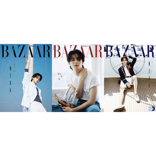 PRE-ORDER - NCT MARK - BAZZAR MAGAZINE APRIL 2026 ISSUE