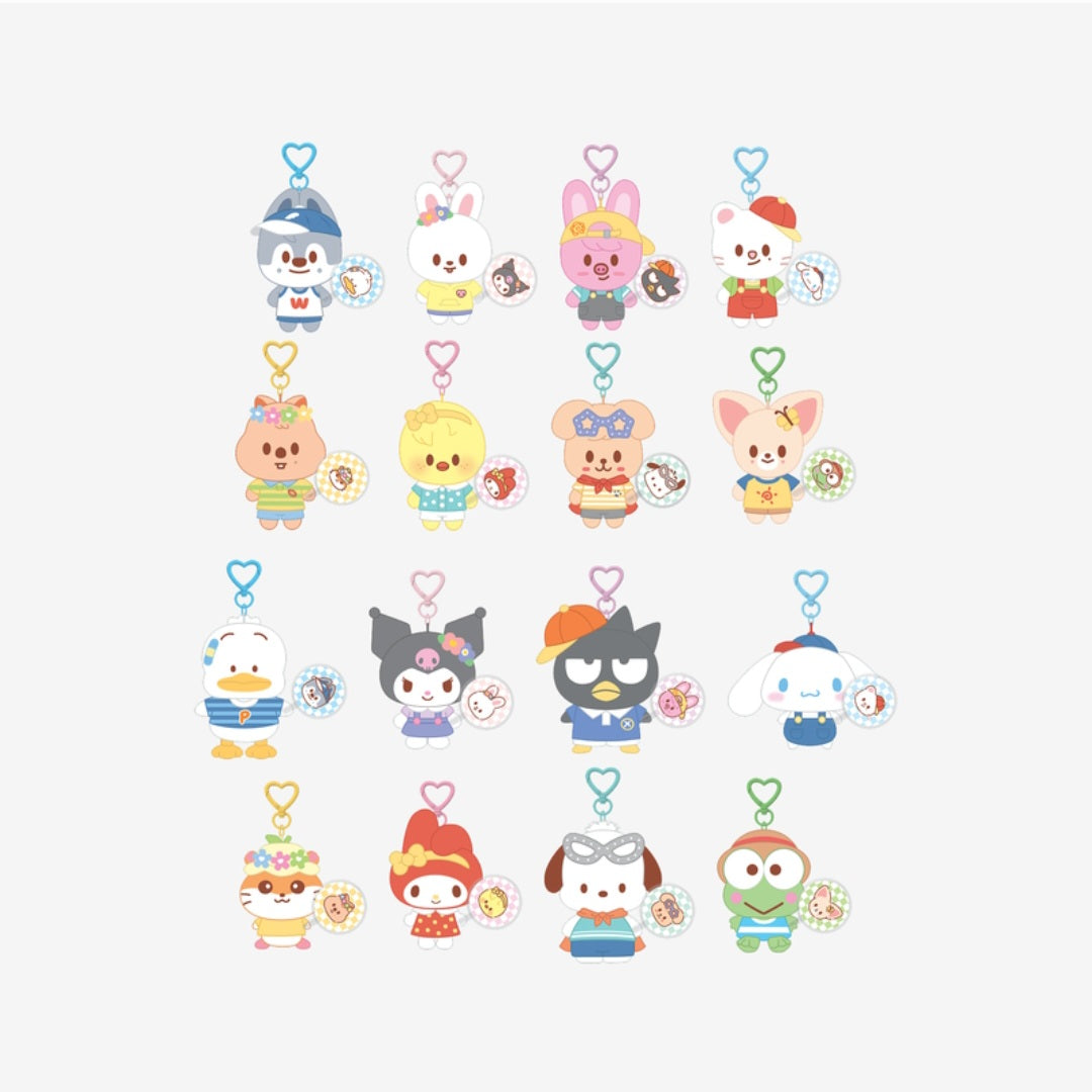 PRE-ORDER - STRAY KIDS SKZOO X SANRIO - 10CM PLUSH MINI PICKET VER.