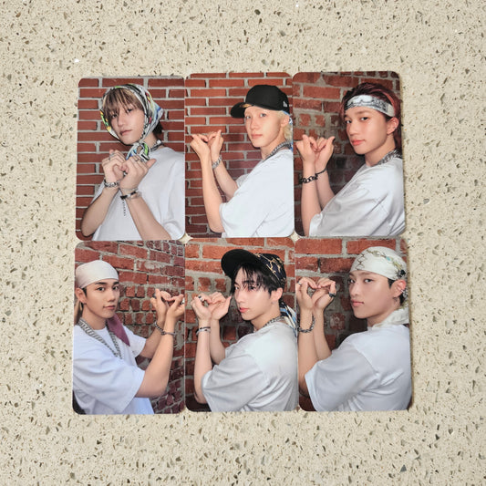 P1HARMONY - SAD SONG MUSIC KOREA FAN SIGN PHOTOCARDS