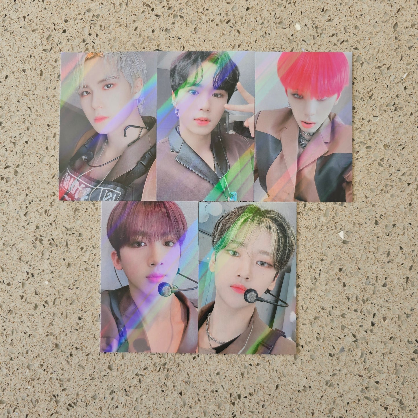 WEI - IDENTITY: CHALLENGE MAKESTAR POB HOLOGRAM PHOTOCARDS