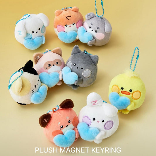 ZERONI FLUFFY WONDERLAND - PLUSH MAGNET KEYRING