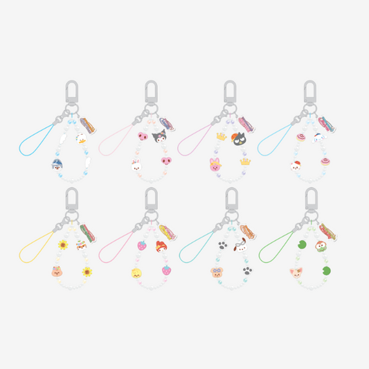 PRE-ORDER - STRAY KIDS SKZOO X SANRIO - PHONE BEADS STRAP