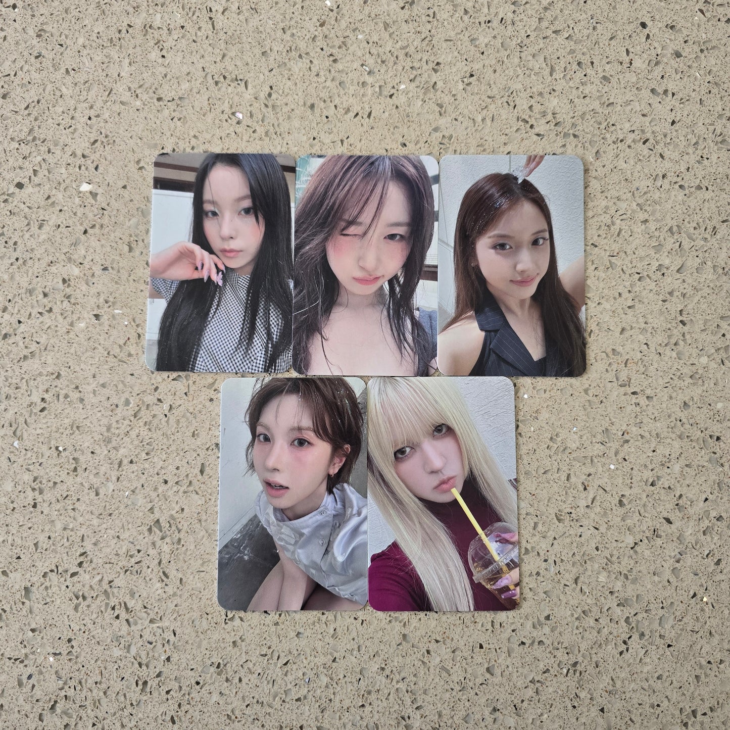 NMIXX - BLUE VALENTINE MUSIC KOREA POB PHOTOCARDS