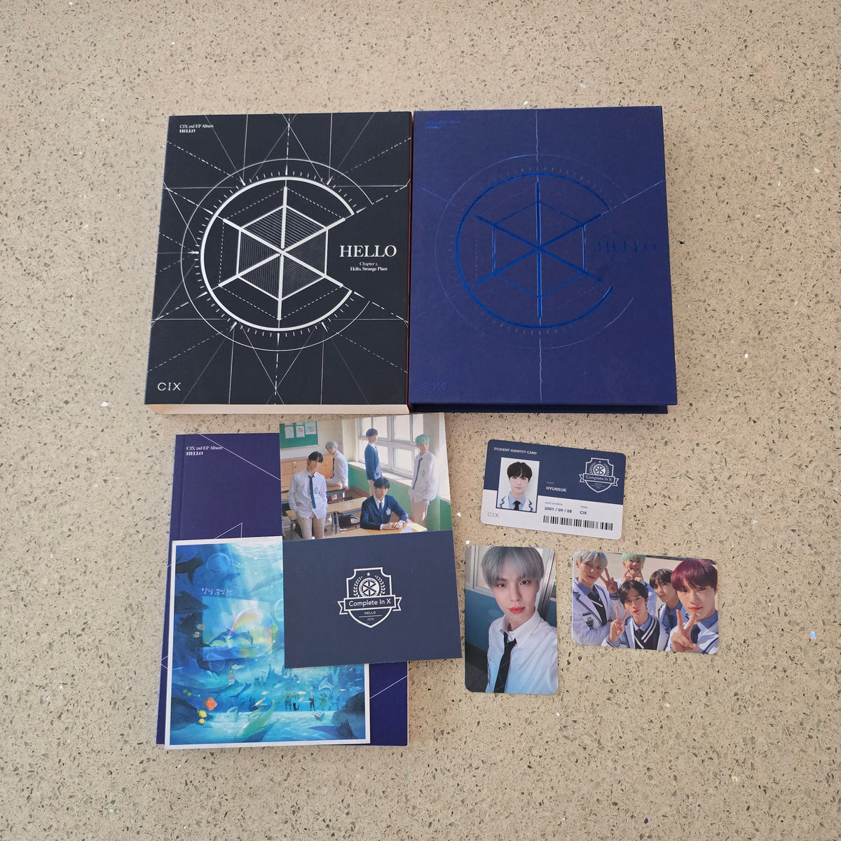 [OPENED] CIX - HELLO CHAPTER 1. HELLO, STRANGER