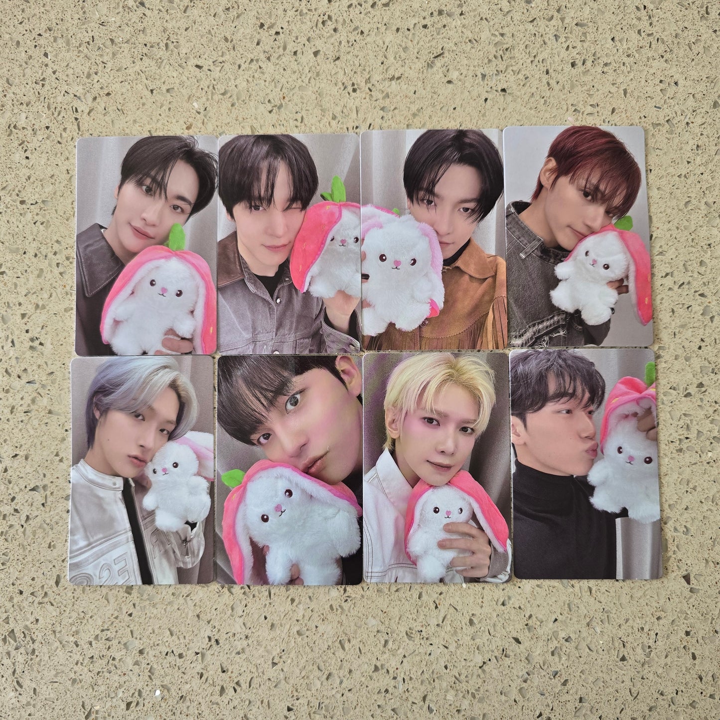 ATEEZ - GOLDEN HOUR: PART 4 TOKTOQ POB PHOTOCARDS (STRAWBERRY BUNNY VER.)