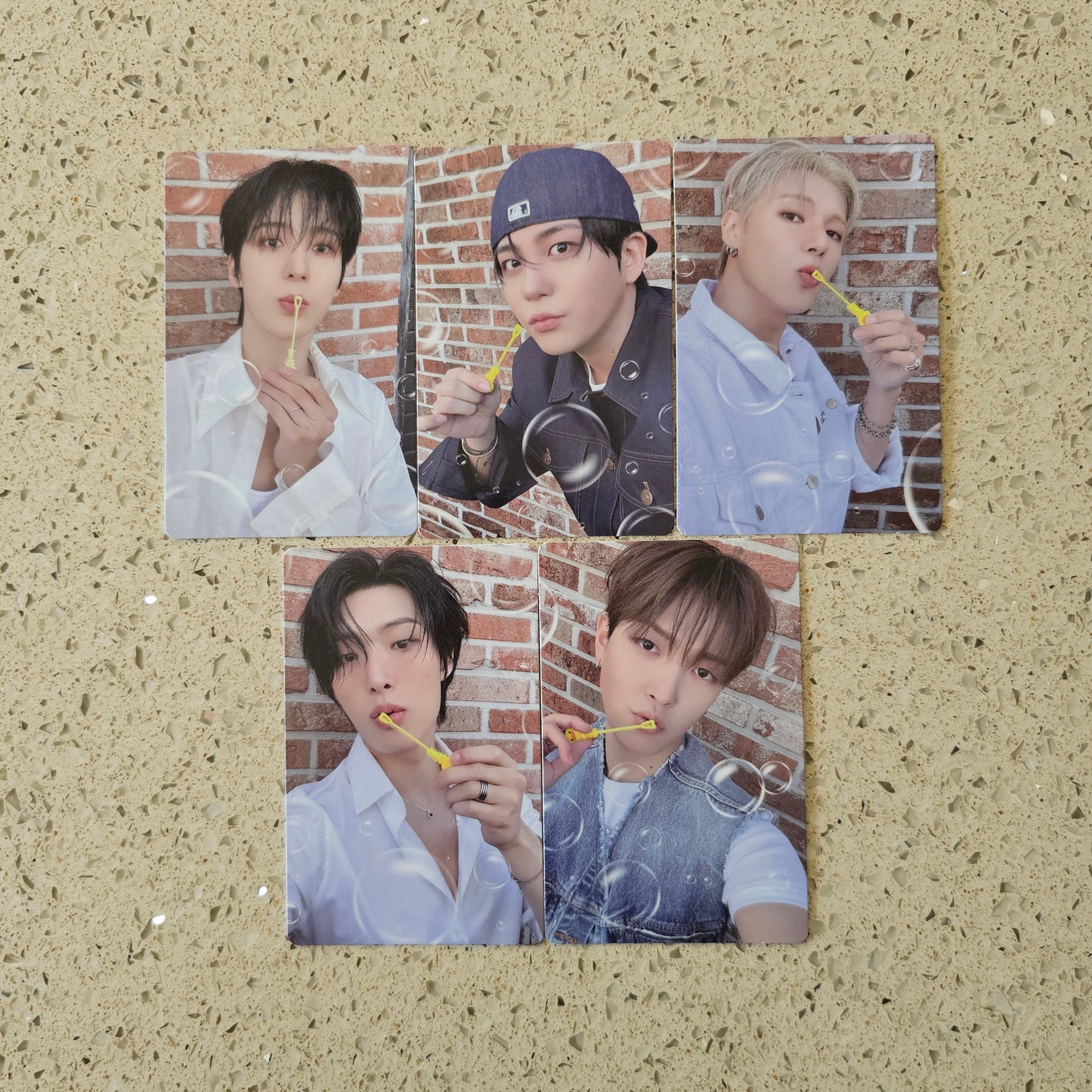 ATEEZ - GOLDEN HOUR : PART 3 TOKTOQ POB PHOTOCARDS (BUBBLE VER.)