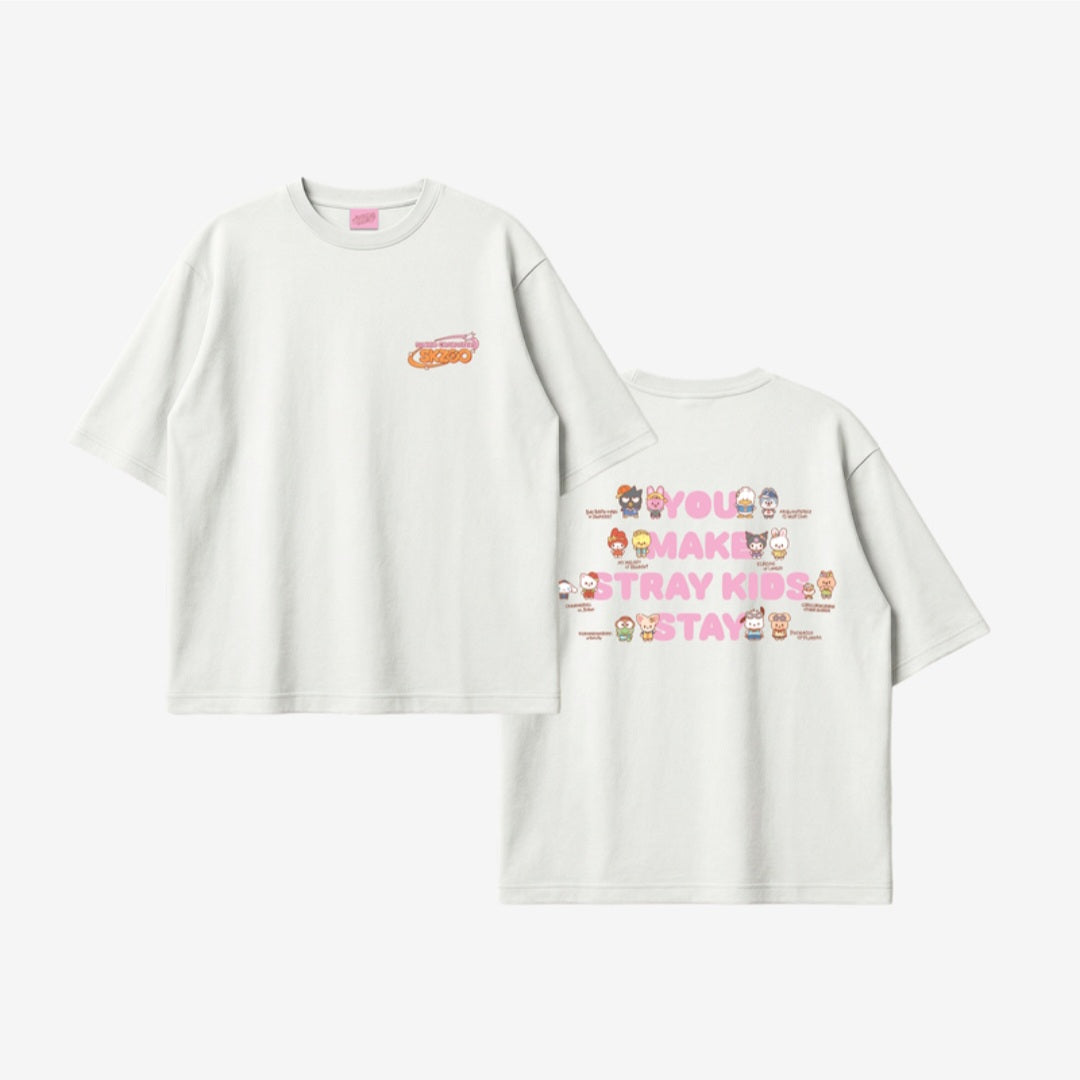 PRE-ORDER - STRAY KIDS SKZOO X SANRIO - T-SHIRT