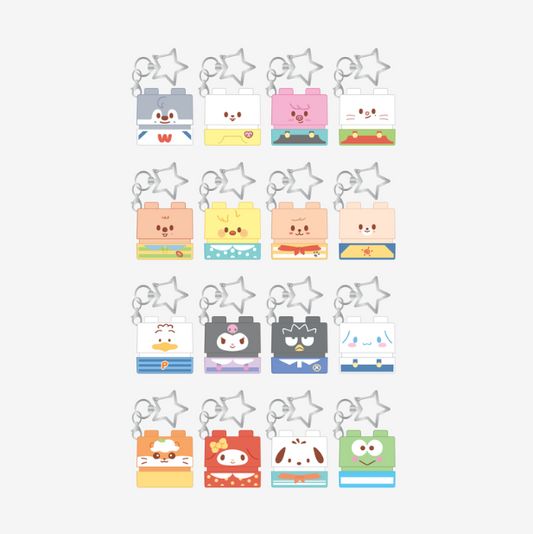 PRE-ORDER - STRAY KIDS SKZOO X SANRIO - SECRET BLOCK STAMP