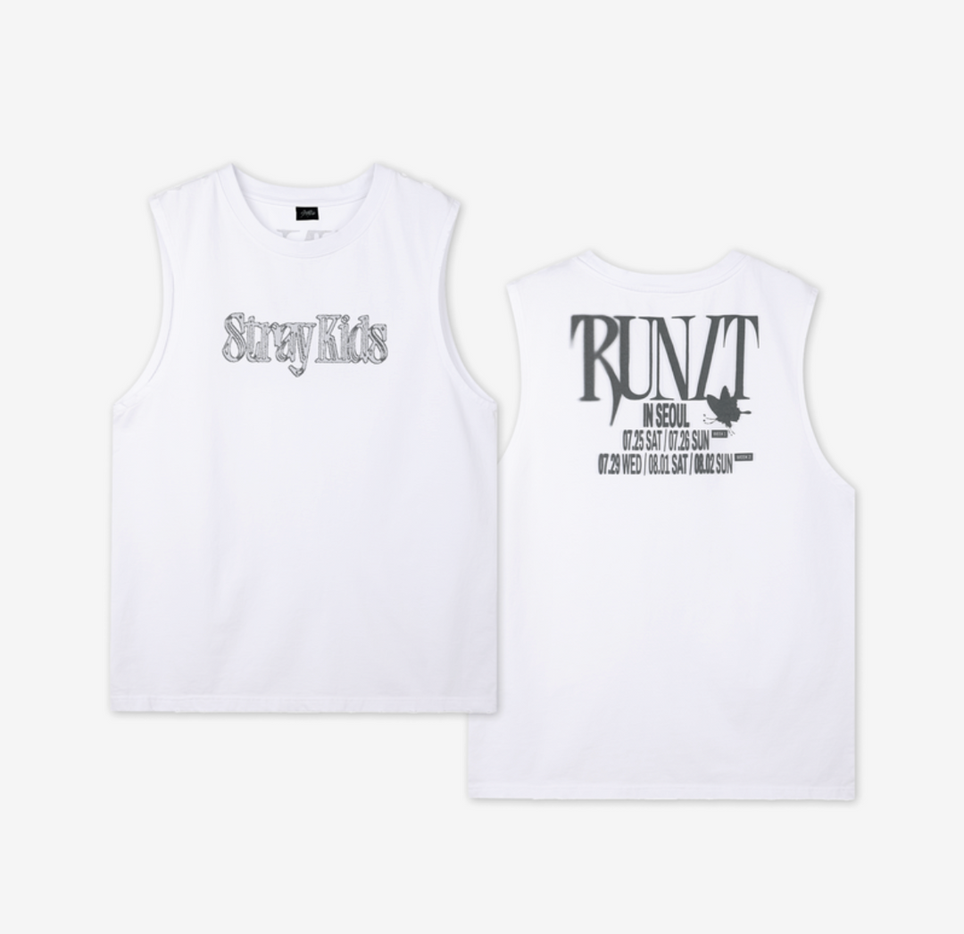 [OFFLINE] PRE-ORDER - STRAY KIDS - RUN IT MD - SLEEVELESS TOP