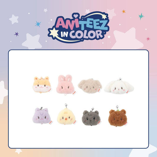 PRE-ORDER - ATEEZ - ANITEEZ IN COLOR POP UP MD LINKABLE FACE KEYRING (RANDOM)