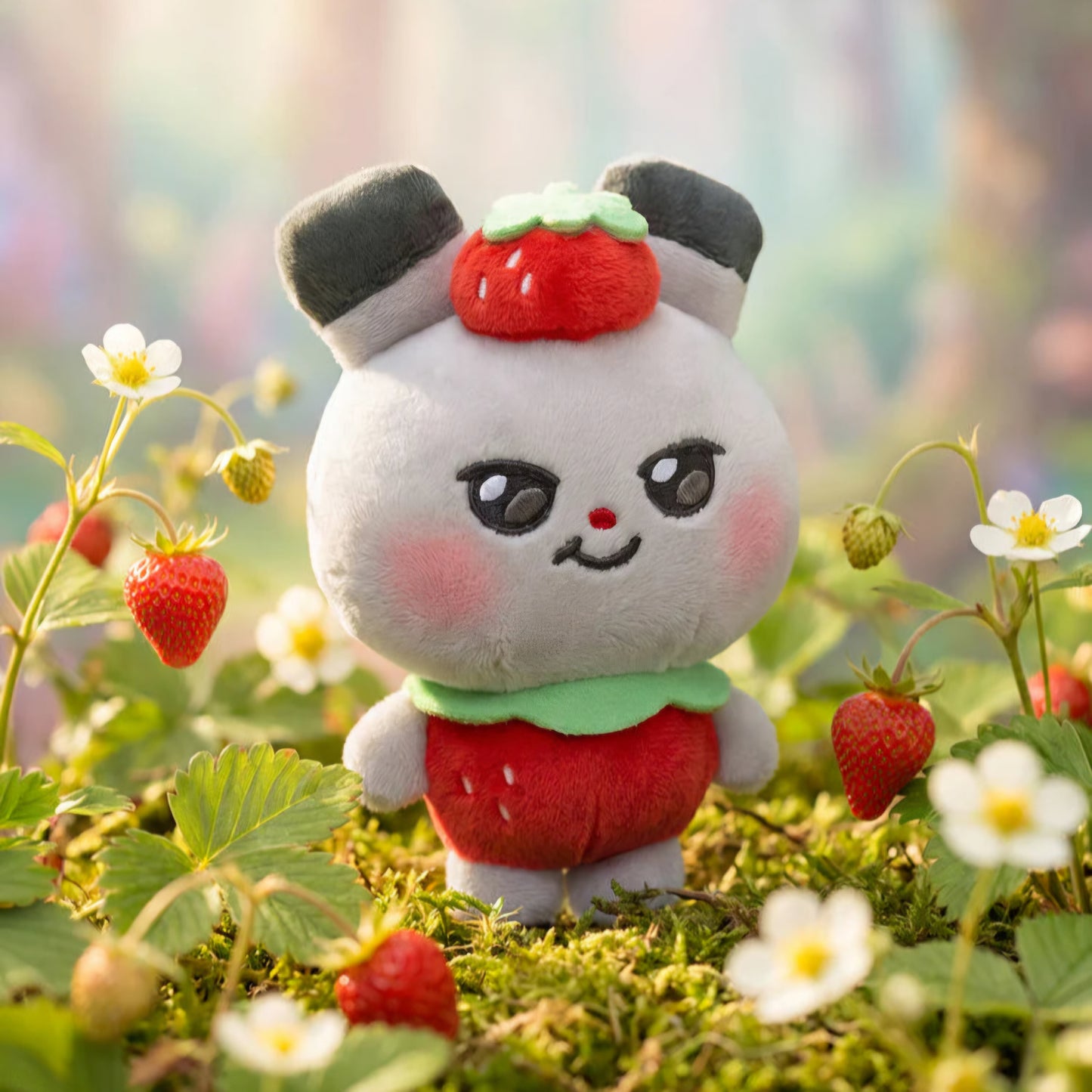 PRE-ORDER - ATEEZ - MIGHTEEZ BERRY BREEZY FAIRY FRUIT PLUSH KEYRING