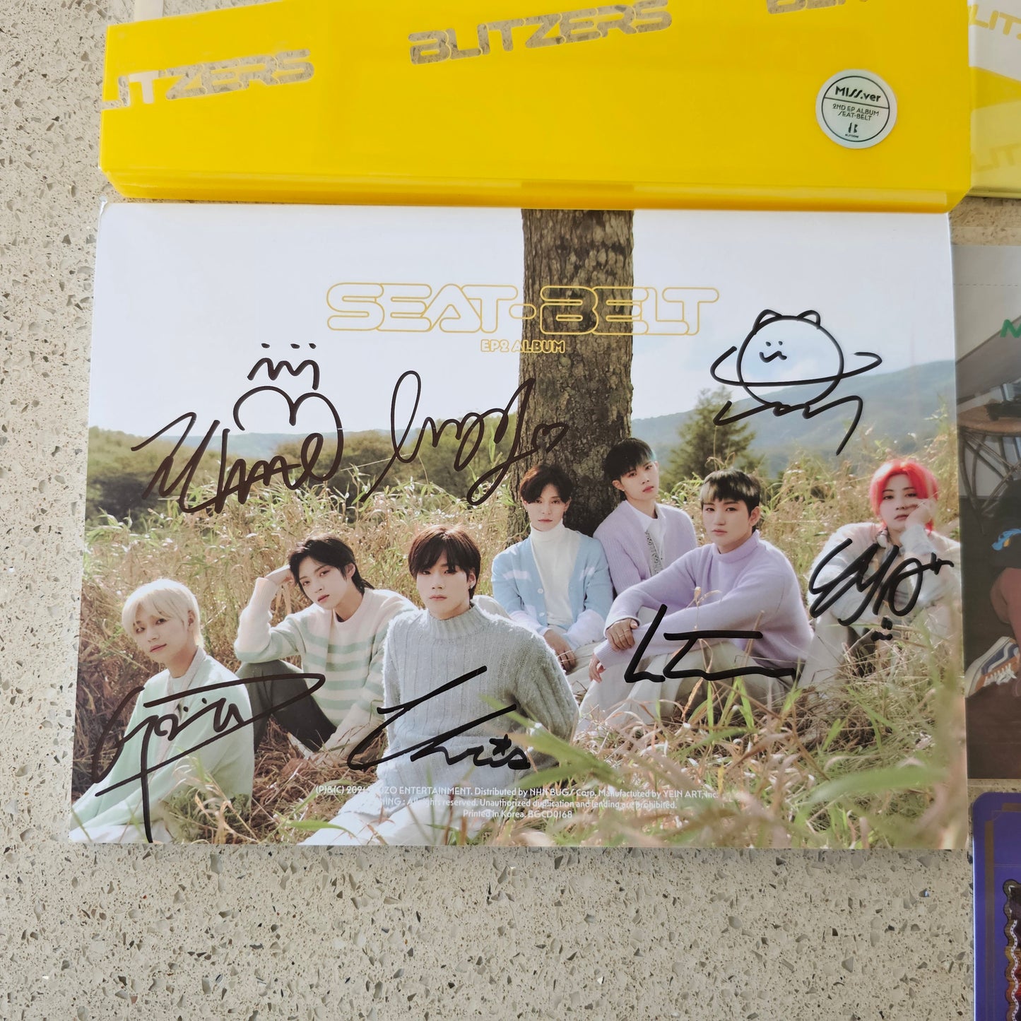 [ALL MEMBER SIGNED] BLITZERS - SEAT-BELT