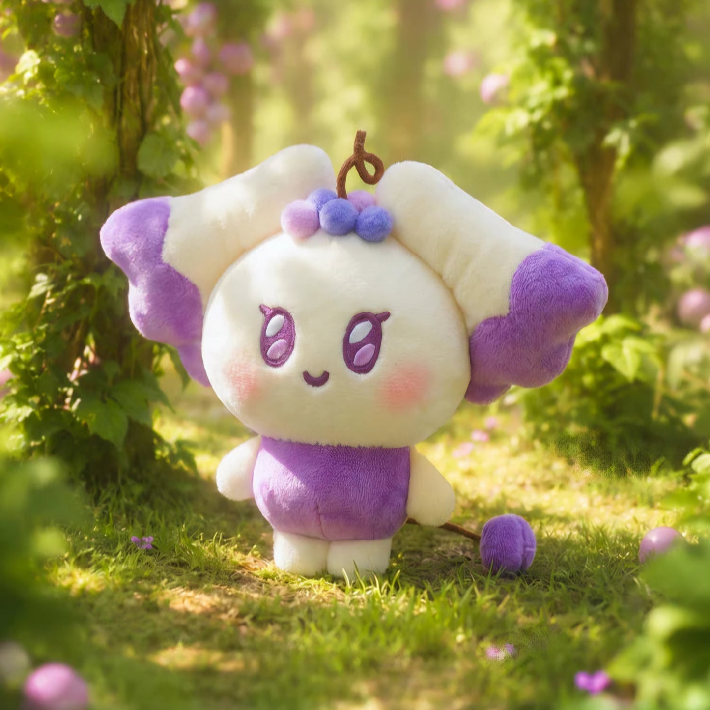PRE-ORDER - ATEEZ - MIGHTEEZ BERRY BREEZY FAIRY FRUIT PLUSH KEYRING