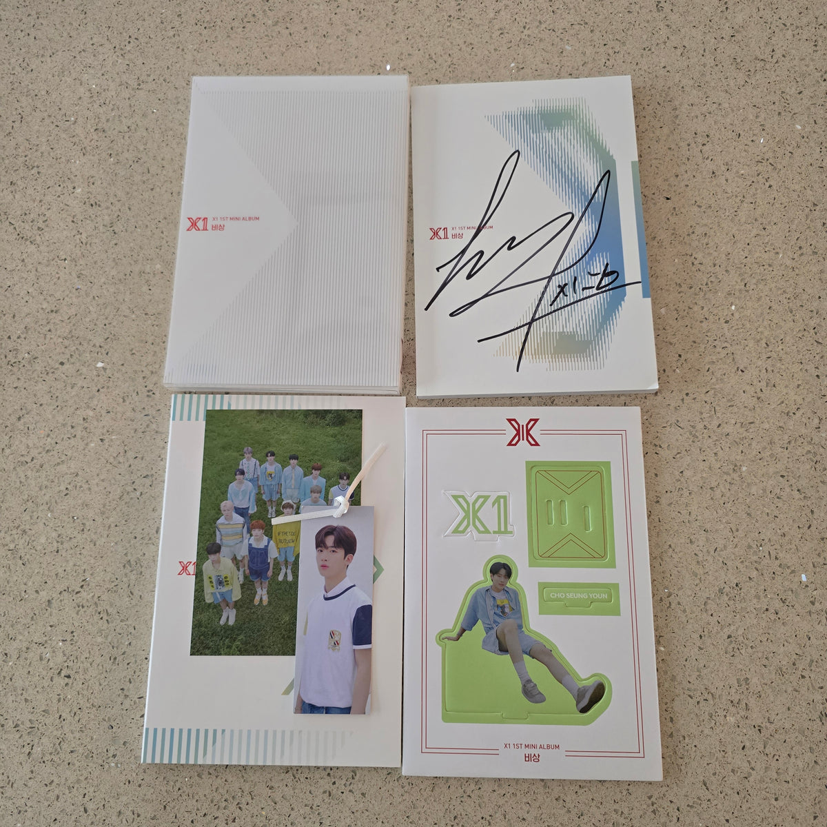 [SIGNED & OPENED] X1 - THE FIRST ALBUM (YOHAN SIGNED)
