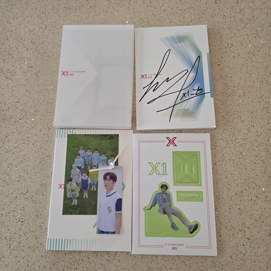 [SIGNED & OPENED] X1 - THE FIRST ALBUM (YOHAN SIGNED)