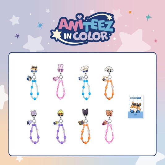 PRE-ORDER - ATEEZ - ANITEEZ IN COLOR POP UP OFFICIAL PHONE TAG BEADS STRAP