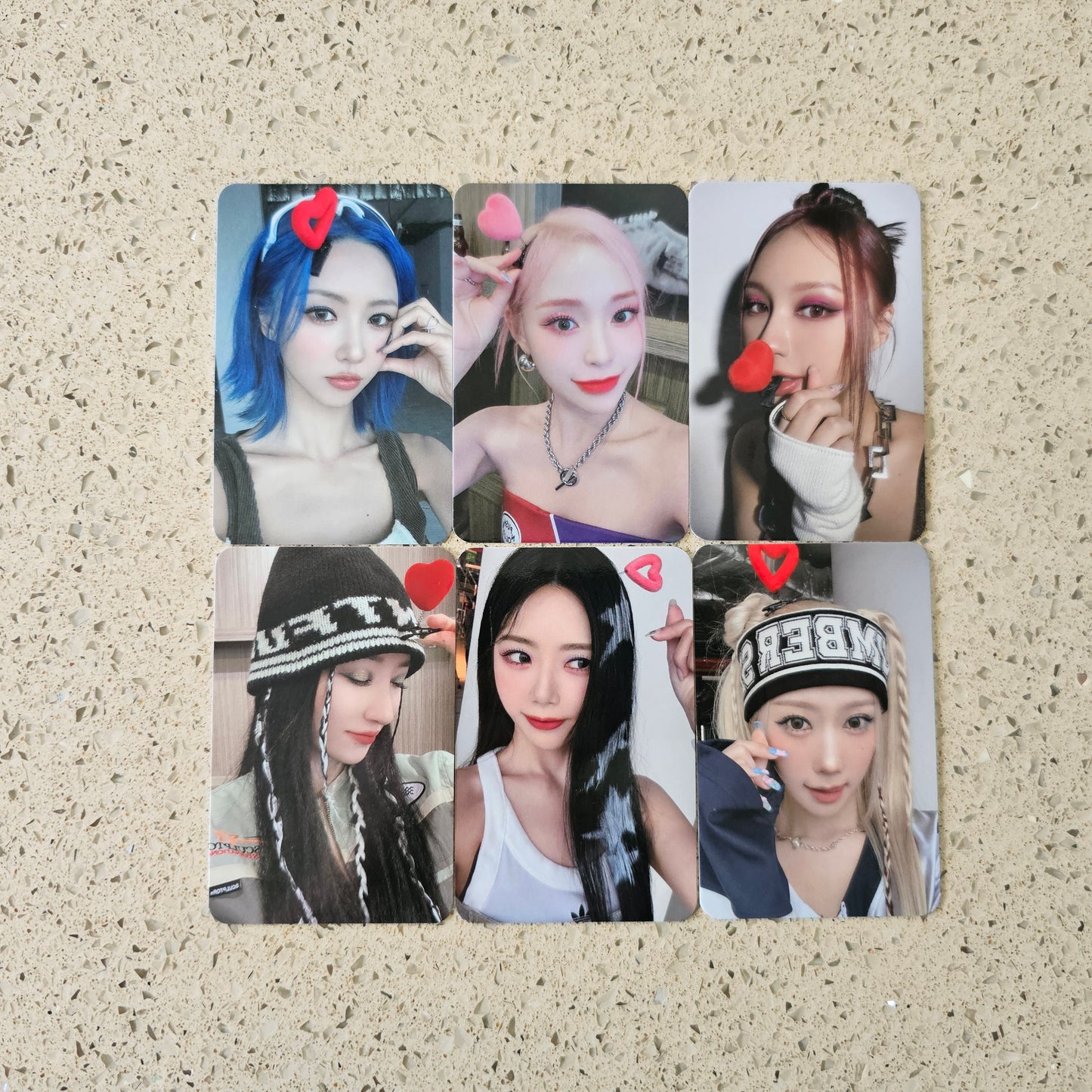 DREAMCATCHER - VERSUS VILLAINS MUSIC KOREA POB PHOTOCARDS