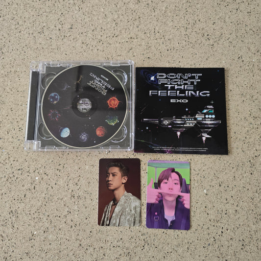 [OPENED] EXO - DON'T FIGHT THE FEELING (JEWEL CASE VER.)