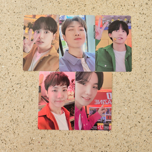 BTS - PERMISSION TO DANCE ON STAGE WEVERSE POB PHOTOCARDS