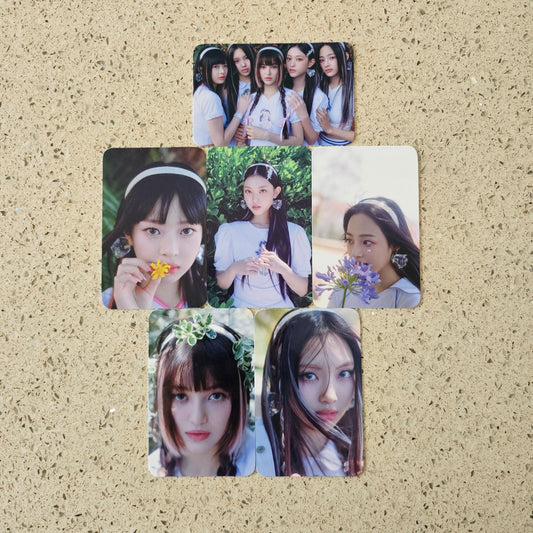 NEWJEANS - GET UP BUNNY BEACH BAG MUSIC KOREA POB PHOTOCARDS